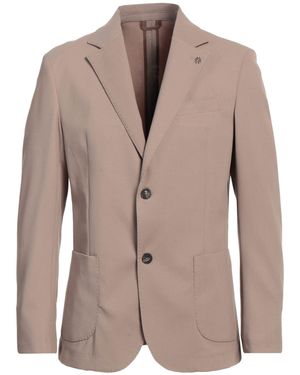 Massimo Rebecchi Blazer Polyester, Viscose, Elastane - Brown
