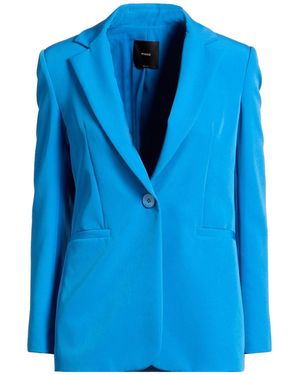 Pinko Azure Blazer Polyester, Elastane - Blue