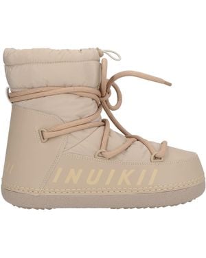 Inuikii Ankle Boots Textile Fibres - Natural