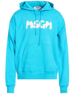 MSGM Sweatshirt Cotton - Blue