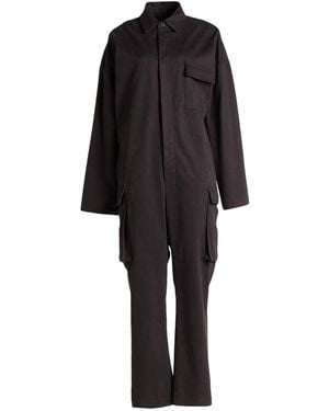 THE M.. Jumpsuit Cotton, Elastane - Black