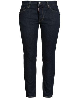 DSquared² Jeans Cotton, Calfskin - Blue