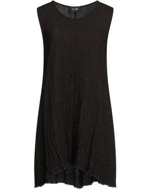 Ame Mini Dress Viscose, Wool, Elastane - Black