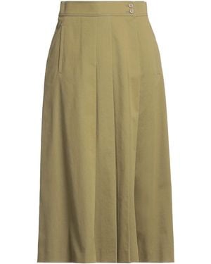 Alberta Ferretti Pants Cotton, Elastane - Green