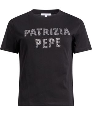Patrizia Pepe T-Shirt Cotton - Black