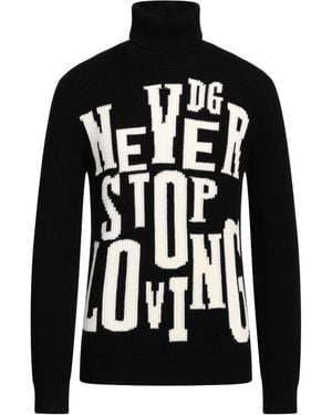 Dolce & Gabbana Rollkragenpullover - Schwarz