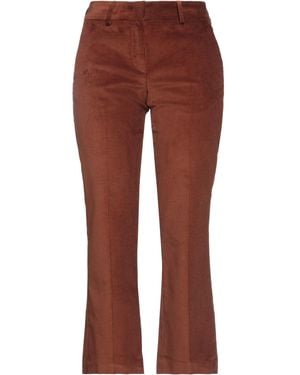 Paul Smith Pants Cotton, Elastane - Brown