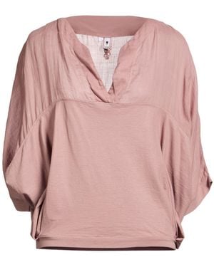European Culture Top Ramie, Cotton, Elastane - Pink