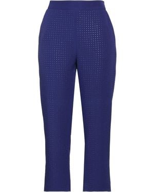 Cristinaeffe Pants Polyester, Elastane - Blue