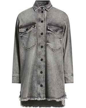 AllSaints Mini Dress Organic Cotton - Gray