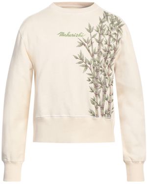 Maharishi Ivory Sweatshirt Organic Cotton - White