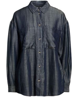 ARMANI EXCHANGE Denim Shirt Lyocell - Blue