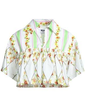 MSGM Top - Blanco