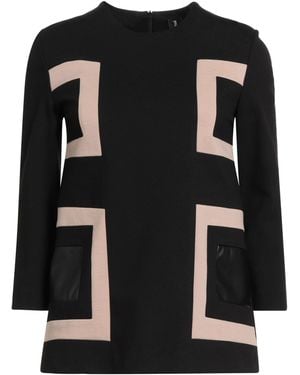 1 One Top Viscose, Nylon, Elastane, Polyester, Polyurethane - Black