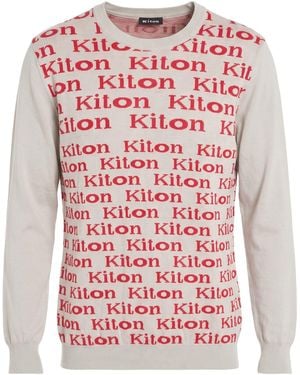 Kiton Light Sweater Cotton - Pink