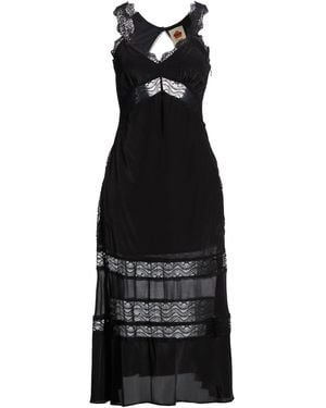 FARM Rio Midi-Kleid - Schwarz