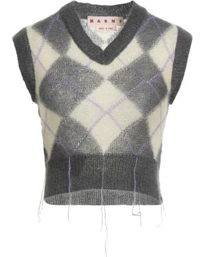 Marni Jumper Mohair Wool, Polyamide, Wool - Grey