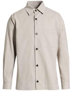 BE ABLE Shirt Wool, Polyester, Elastane - Natural