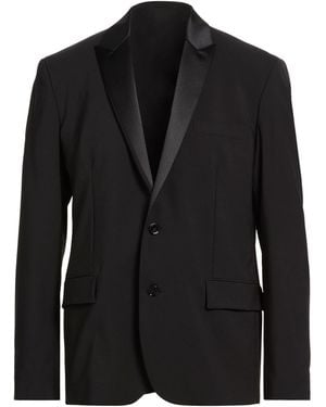 Dondup Blazer Virgin Wool, Elastane - Black