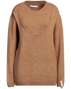 Mar De Margaritas Sweater Acrylic, Polyamide, Polyester, Viscose, Wool - Brown