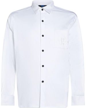 Kiton Knt Shirt Cotton - Blue