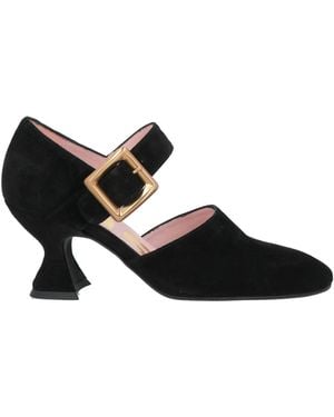 Ras Pumps Leather - Black