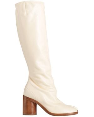 Maison Margiela Zip Fastening Boots - White