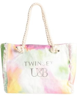 Twin Set Shoulder Bag - Pink