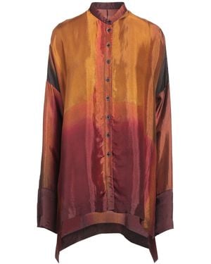 Masnada Shirt Viscose - Brown