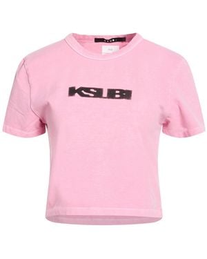 Ksubi T-Shirts - Pink