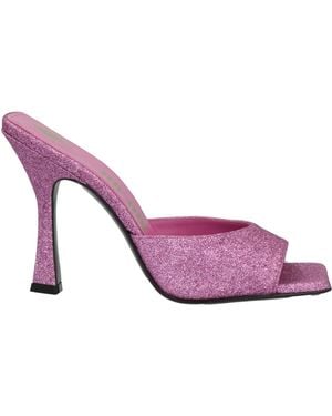 The Attico Sandals - Purple