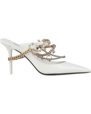 JIMMY CHOO X JEAN PAUL GAULTIER Mules & Clogs - White