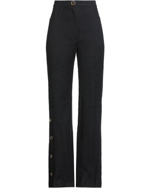 Patou Trousers Cotton, Polyamide, Elastane - Black