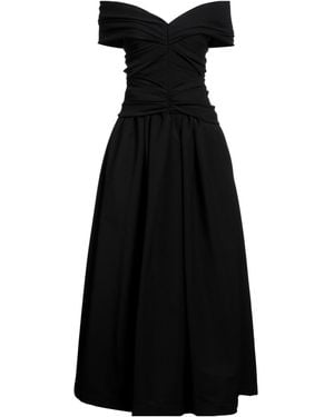 Preen By Thornton Bregazzi Midi Dress - Black