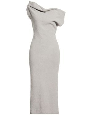 ARMARIUM Light Midi Dress Cotton, Polyamide, Nylon, Elastane - Gray