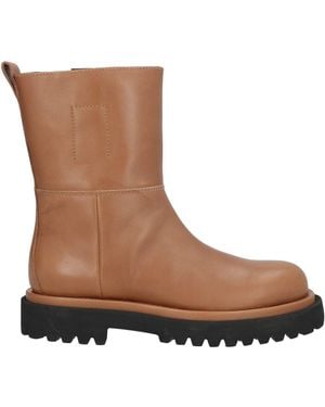 Officine Creative Ankle Boots Leather - Brown