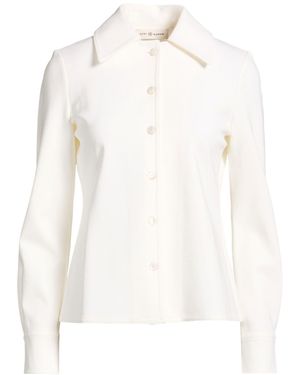 Tory Burch Ivory Shirt Viscose, Elastane - White