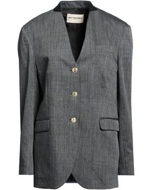 Roy Rogers Blazer Wool, Polyamide - Black