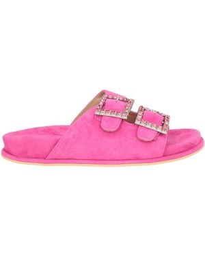 Alma En Pena. Sandals - Pink