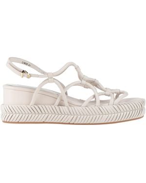 Jeannot Sandals Leather - White