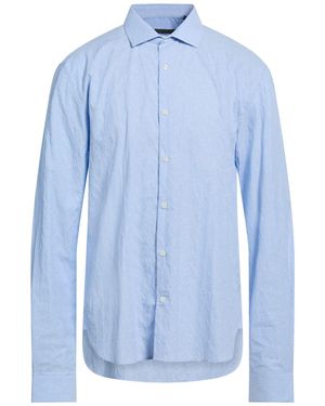 John Varvatos Shirt Cotton, Polyamide, Elastane - Blue
