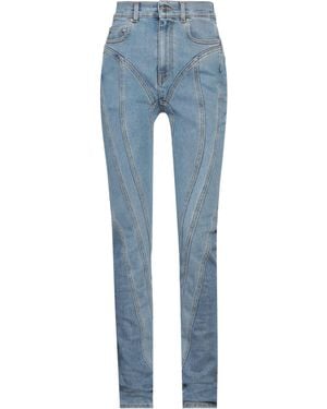 Mugler Pantaloni Jeans - Blu