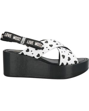 Love Moschino Sandals - Black