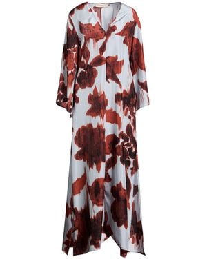 Jucca Maxi Dress Silk - Red