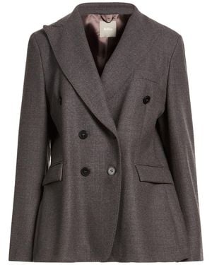 Kiltie Blazer Virgin Wool, Elastane - Black