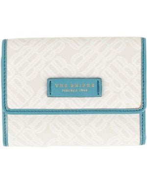 The Bridge Wallet Leather - Blue
