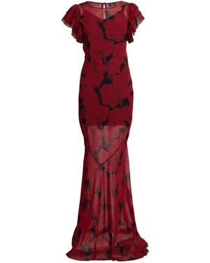De La Vali Vestido Largo - Rojo