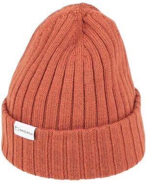 Woolrich Hat Merino Wool - Orange