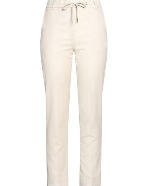 Eleventy Pants Wool, Polyamide, Metallic Fiber - White
