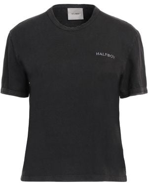 Halfboy T-Shirt Cotton - Black